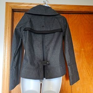 Lululemon dk Grey short fall coat